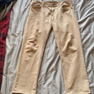 Banana Republic Traveler Pants Slim Fit Khaki